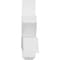 Ekena Millwork Kennewick Architectural Grade PVC Gable Bracket, 72"W x 15"H x 4"D x 4"F, 5/12 Pitch GBP072X15X0404KEN00 - alternate 2